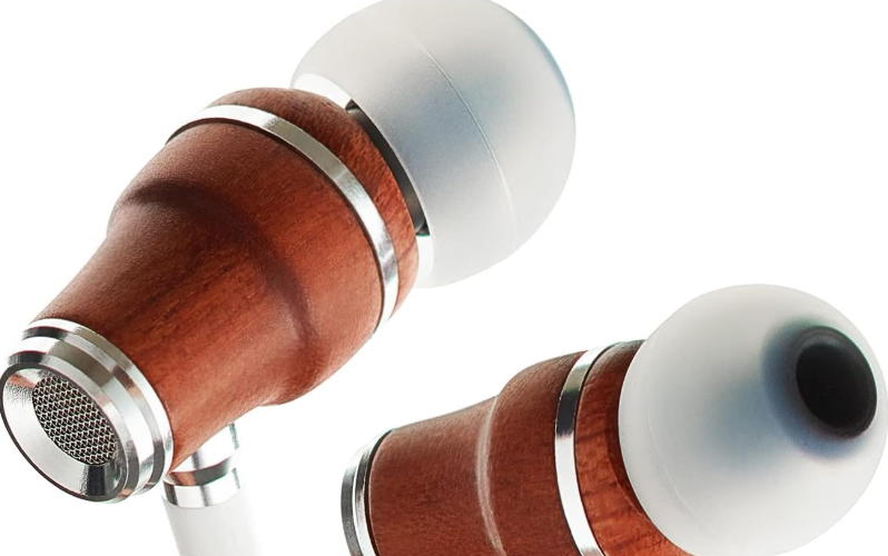Symphonized EMF Wooden Airtube Headphones