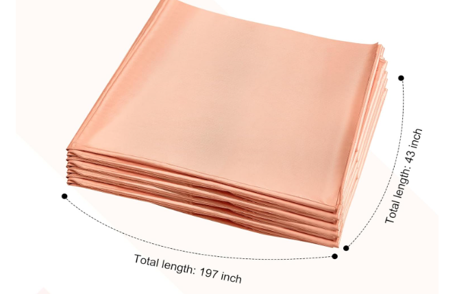 Copper Faraday Fabric