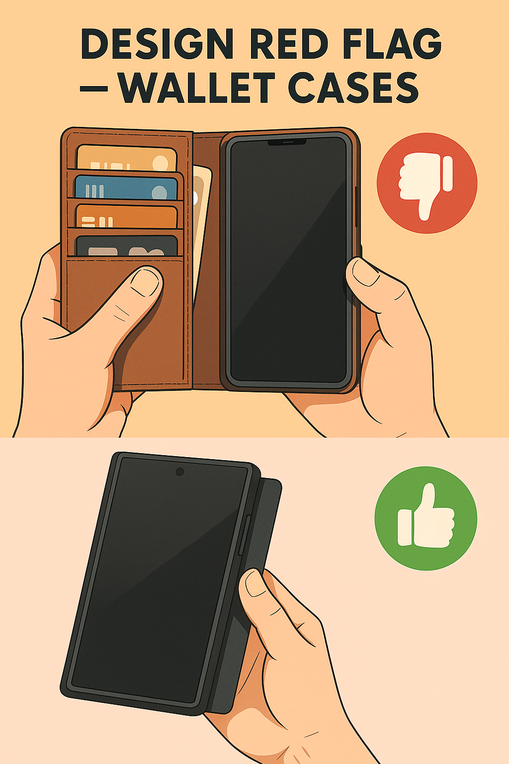 Design Red Flag — Wallet-Style Cases
