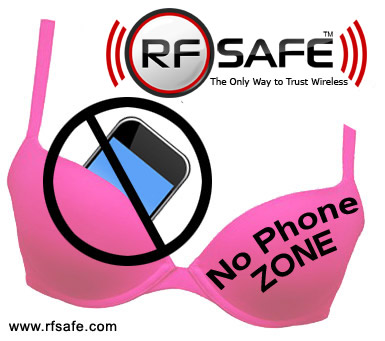 cell phone breast cancer no phone zone