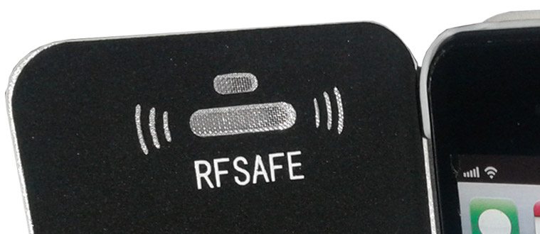 close-up flip cover radiation shield