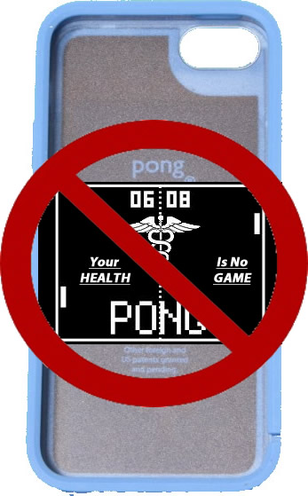 Pong case not radiation shield