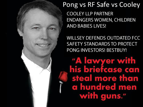 Pong vs RF Safe vs Cooley LLC