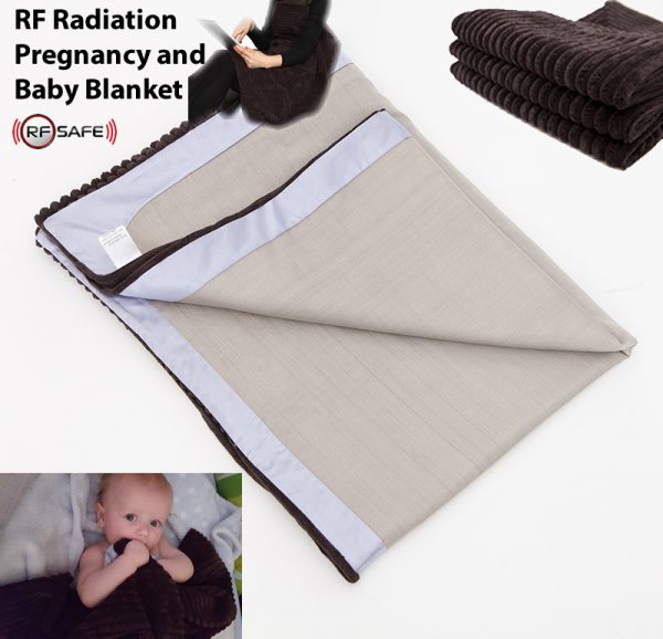RF Safe RF Shielded Pregnancy and Baby Blanket RF (Radio Frequency) Safe