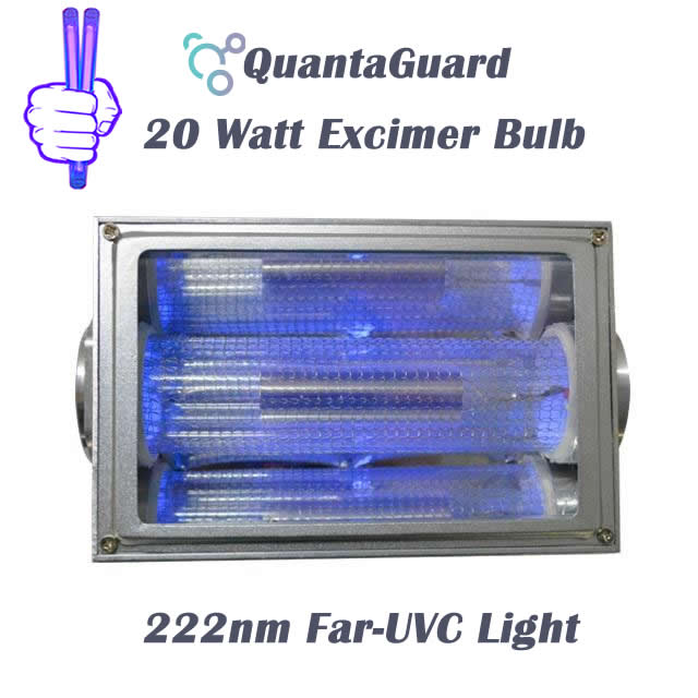 222-nm-far-uvc-light-Manufacturers-direct-20w-QuantaModule-excimer-far-uvc-lamp-20-watt-24v-DC-power-supply-band-pass-filter-and-housing