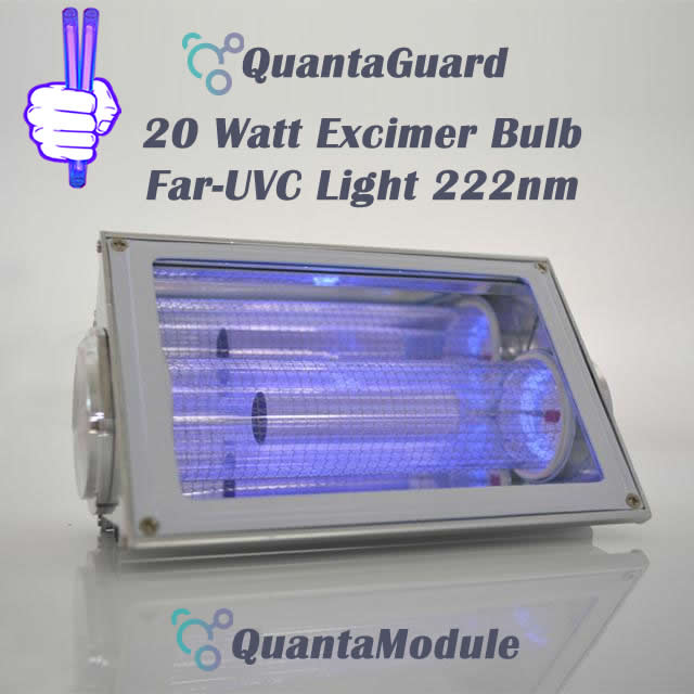 222-nm-far-uvc-light-Manufacturers-direct-buy-20w-QuantaModule-excimer-far-uvc-lamp-20-watt-24v-DC-power-supply-band-pass-filter-and-housing-kit