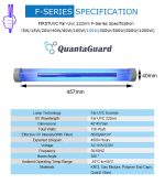 QuantaLamp 150-Watt 222nm Far-UVC Light Excimer Bulb First-UVC FUV-Series 150w Far-UV Light AC220V