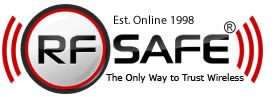 RF SAFE® Radio Frequency Safe Logo